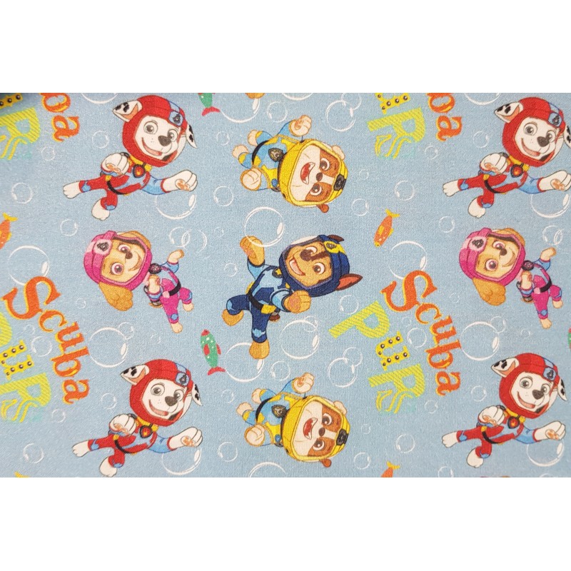ALGODÓN PATRULLA CANINA AZUL 028393